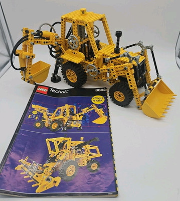 Lego Technic Technik 8862 Pneumatik Bagger von 1989  mit BA & OVP