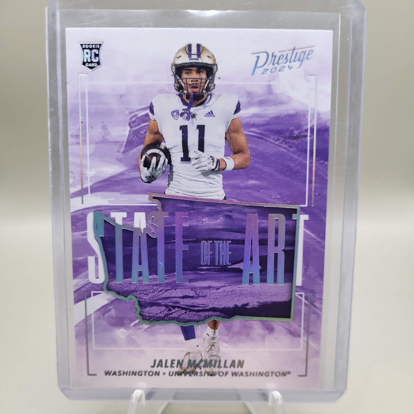 Jalen McMillan Panini Prestige State of the Art #SAJML Base