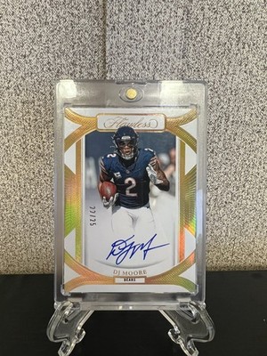 2024 Panini Flawless - Flawless Frame Signatures D.J. Moore #FFS-DJM /25 (AU)
