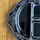 National Silver Co. Black Amethyst with Sterling Silver Overlay Serving Trays — photo 4