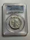 1916-D Walking Liberty Silver Half Dollar PCGS Genuine VF Detail Better Date