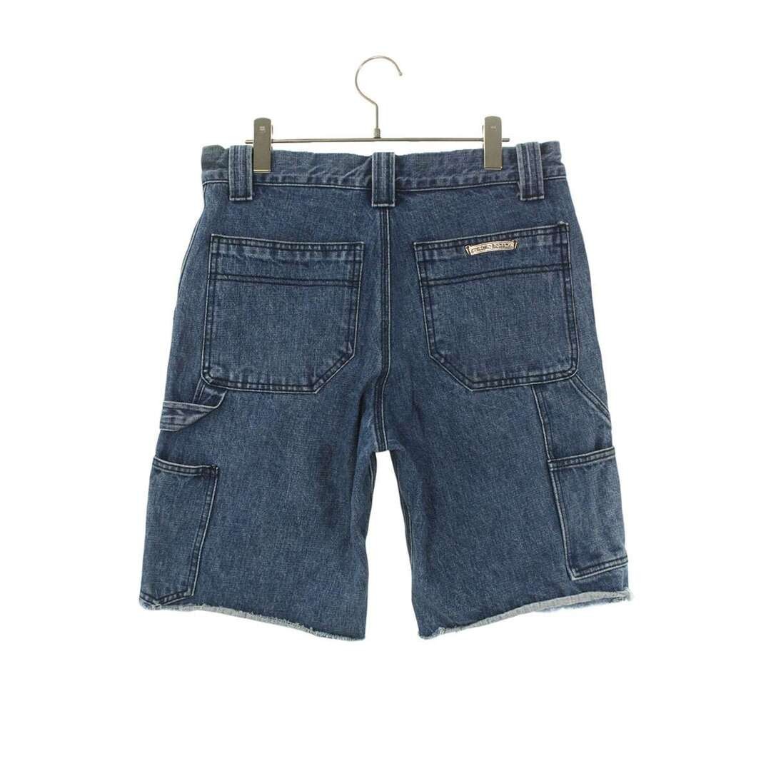 Chrome Hearts DENIM CARPENTER SHORTS Half Pants Men's 30 Inch Used 6a789dd176430 thumbnail 3