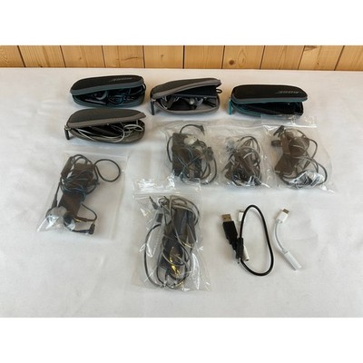 Lot of 9 Bose QuietComfort 20 In Ear -Untested AS IS