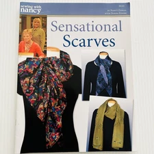 Sewing With Nancy Sensational Scarves Zieman Softcover Instructional Booklet