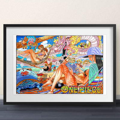 One Piece - Chapter 1047 Shonen Jump Art Spread 11x17 - Art Poster