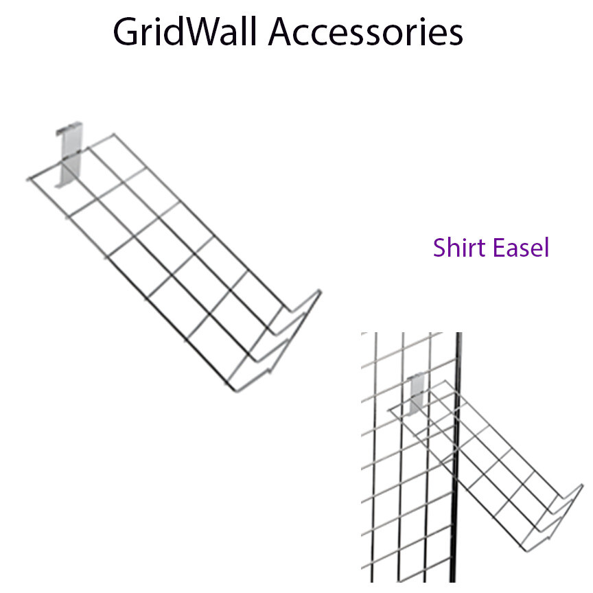 GRID WALL/ GRIDWALL MESH CHROME RETAIL SHOP DISPLAY PANEL ACCESSORY