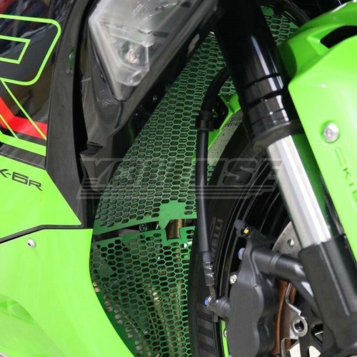Motorcycle Green Radiator Grille Guard Cover For Kawasaki ZX6R ZX-6R 2019-2025 - Picture 2 of 17