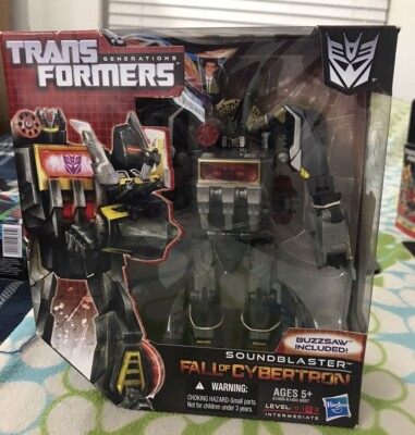 Transformers Fall Cybertron Soundblaster Voyager 2012