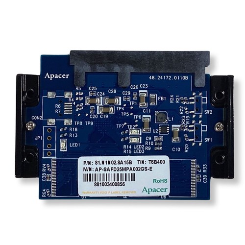 Apacer AP-SAFD25MPA002GS-E 2GB SSD 2.5 in MLC SATA Solid State Hard Drive 8PDM1 - Picture 3 of 8