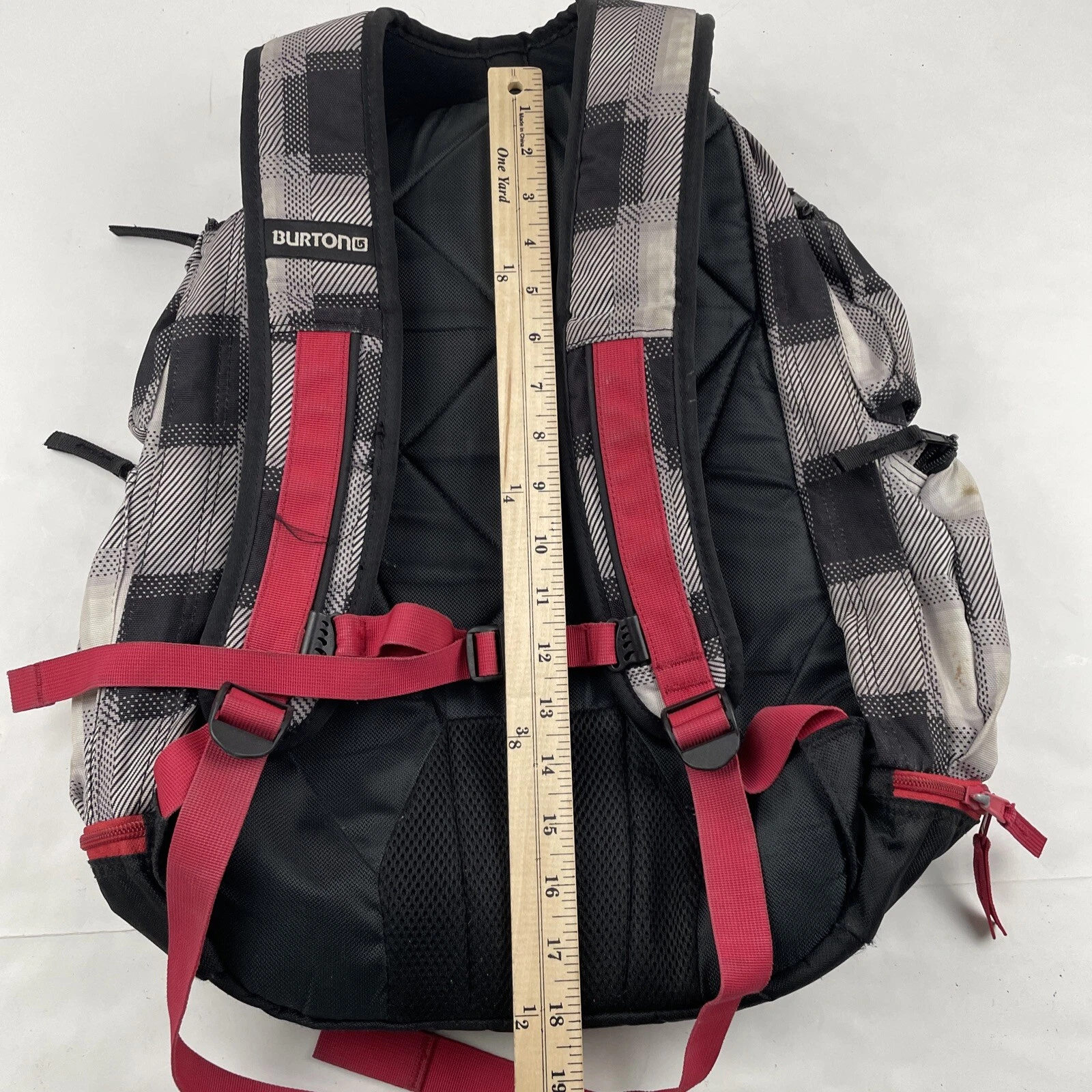 burton backpack snowboard skateboard ski school hike outdoor board straps 