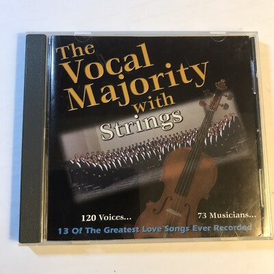 The Vocal Majority with Strings Music CD 1998 120 Voices 73 Musicians Love Songs
