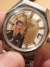 1980'S SADDAM HUSSIEN PRESIDENT WATCH SPECIAL MEMORIAL RARE Jupiter