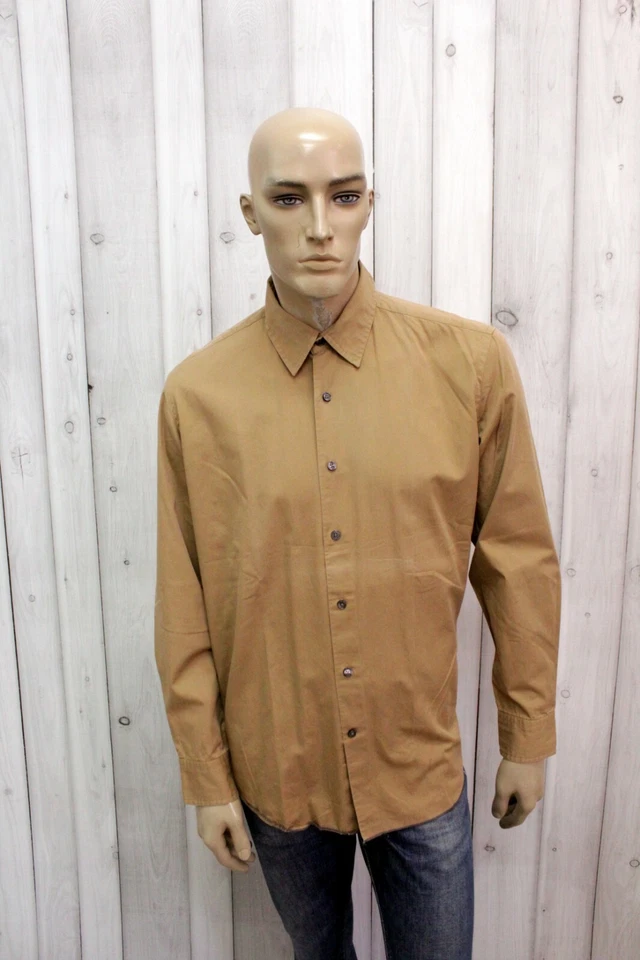 JOOP! Taglia XL Camicia Uomo Cotone Shirt Chemise Casual Manica Lunga  - Imagen 4 de 4