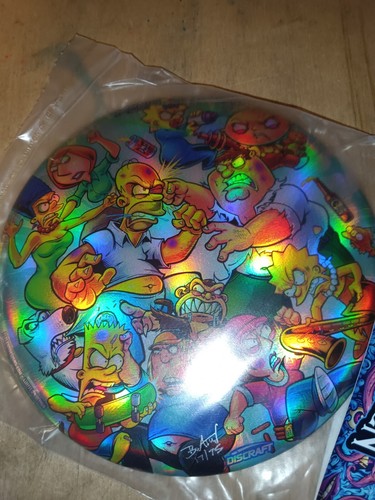 Discraft Full Foil Buzzz Family Feud Simpsons/Family Guy #17/75