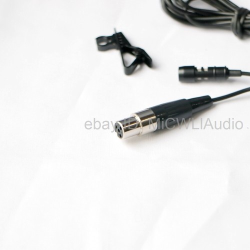M7B Tie Clip Lavalier Microphone For Shure Wireless Mic Set TA4F mini XLR 4Pin - Picture 4 of 5