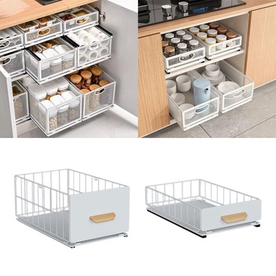 Ausziehbarer Schrank Organizer Komfort Speisekammer Aufbewahrung Regal für Schränke