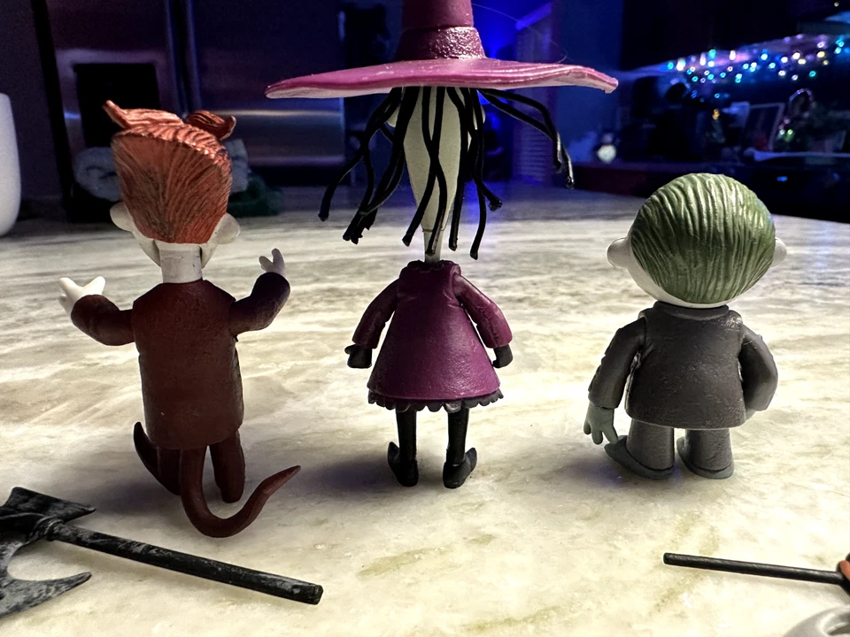 NECA 圣诞夜惊魂锁 Shock & Barrel 罕见盒装浴缸套装 罕见! — 第 3/4 张图片