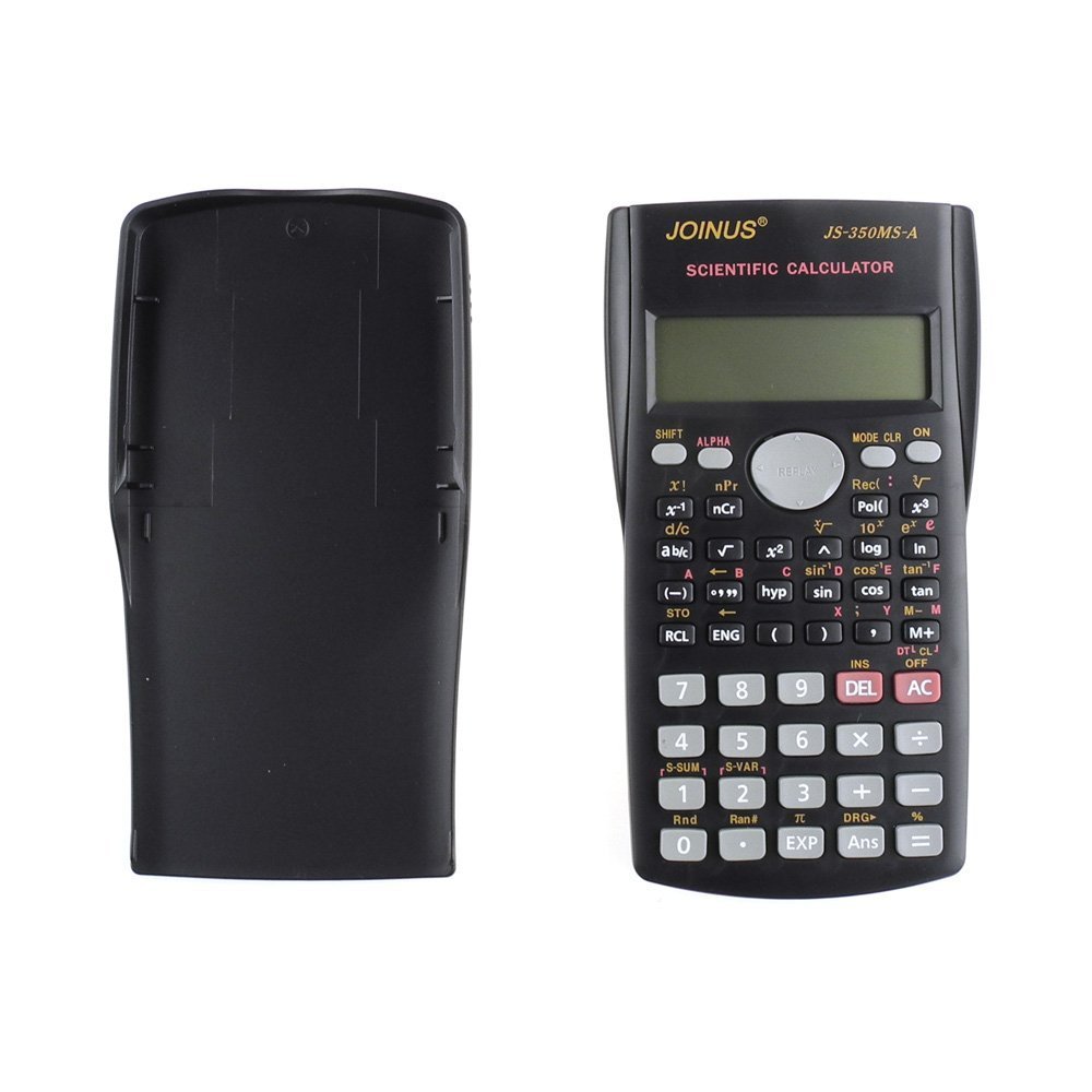 x Calcolatrice Scientifica Joinus JS-350MS-A 240 Funzioni Calcolo 2 Linee moc