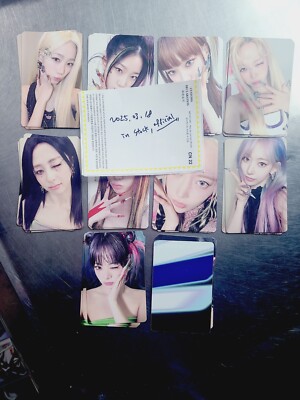 LE SSERAFIM Photocard [Crazy] HOT K-POP Official MD Rare _ 10