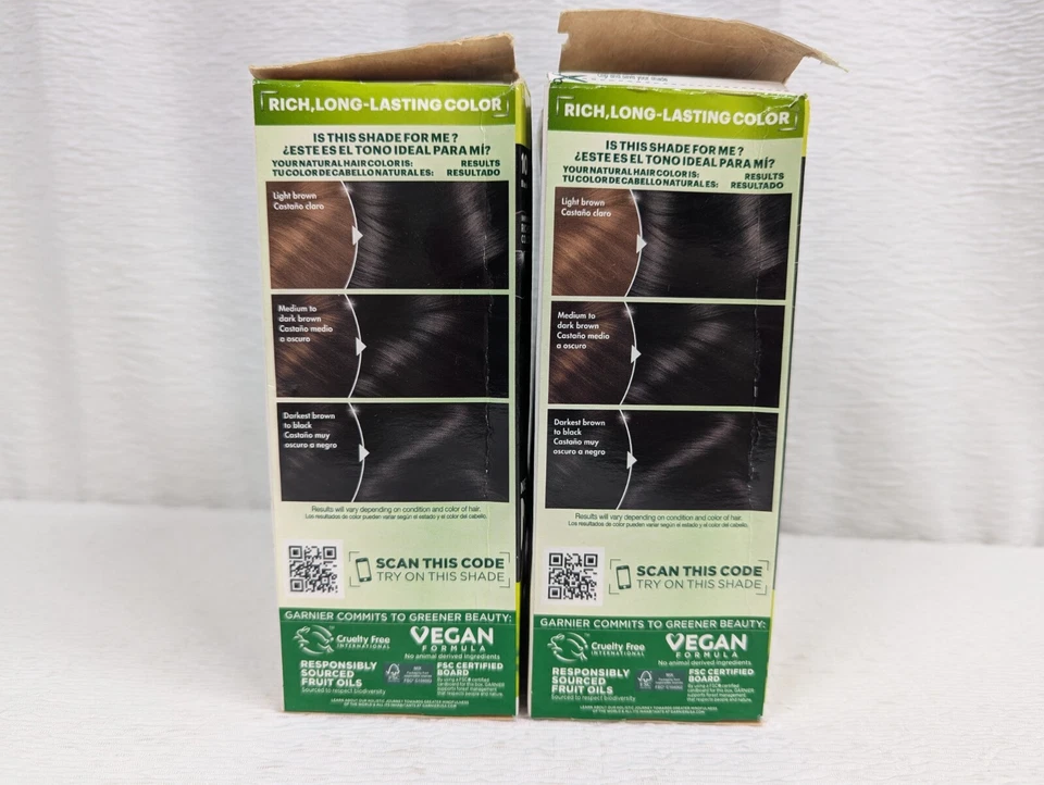 Garnier - Nutrisse Ultra Crème - Color de cabello permanente negro #10 - Paquete de 2 Foto 4 de 4