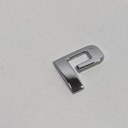 2006-2013 Chevrolet Impala LT Emblem Logo Letter 'P' Rear Tailgate Trunk Chrome
