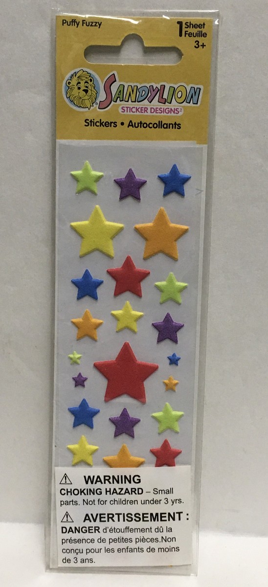 lot of 2 sandylion stickers/autocollants Stars # 7763 NIP | eBay