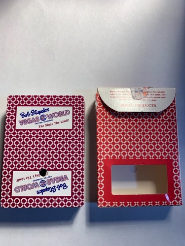 Bob Stupak's Vegas World Casino Playing Cards Las Vegas Nevada - Imagen 3 de 5