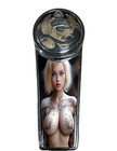 Sexy Tattooed Blond Dash Insert. Harley 89-07 Electra Glide & 02-07 Road Glide