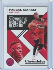2019 Panini Chronicles 46 Pink  Pascal Siakam Toronto Raptors