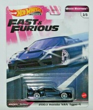 HOT WHEELS CAR CULTURE FAST & FURIOUS 2003 HONDA NSX TYPE R