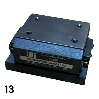 Automation Gages Ball Bearing Linear Positioning Slide