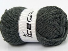 4-Skein Lot Atlas Superbulky Yarn Acrylic 4x100g/65m Grey