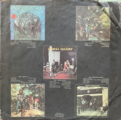 Cosmo's Factory CCR, 1970 First Press (LP=VG Cvr= Worn Original