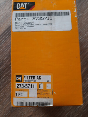 NEW. Caterpillar 273-5711 Crankcase Breather Filter | eBay