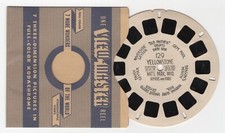 Yellowstone Nat'l Park Wyoming Geysers and Pools HL style View-Master Reel 129