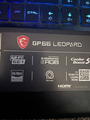 MSI GP Series Leopard 66