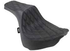 Drag Specialties Seat III Double Diamond- Black Stitched 0802-1072 OPEN BOX!!