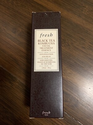 Fresh black tea kombucha facial treatment essence