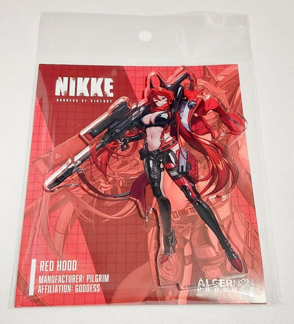 Red Hood Acrylic Stand – Nikke Anime Official Merch