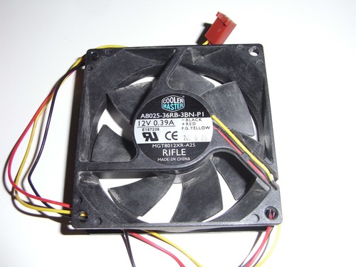 Cooler Master A8025-36RB-3BN-PI Kühler Lüfter 80x80mm 12V Cooling PC Computer P1