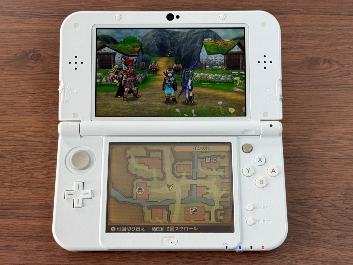 IPS Nintendo New 3DS LL XL Pearl White Console IPS Screen IPS Nintendo New 3DS LL XL Pearl White Console IPS Screen