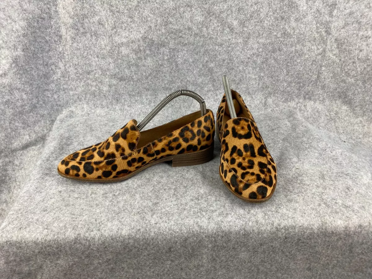 Madewell leopard hotsell loafers