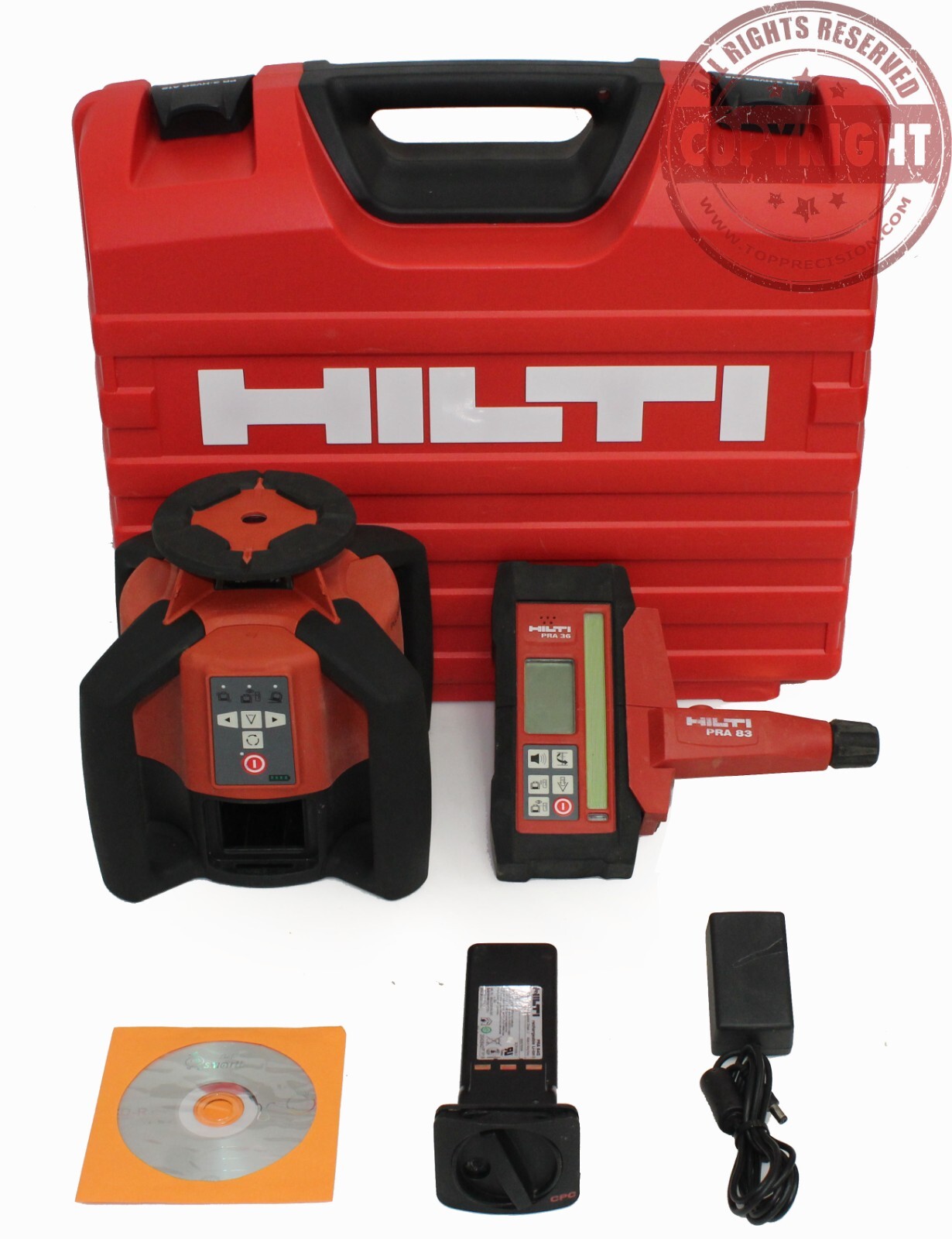HILTI PRI 36 GREEN BEAM SELFLEVELING ROTARY LASER LEVEL,TOPCON,SPECTRA