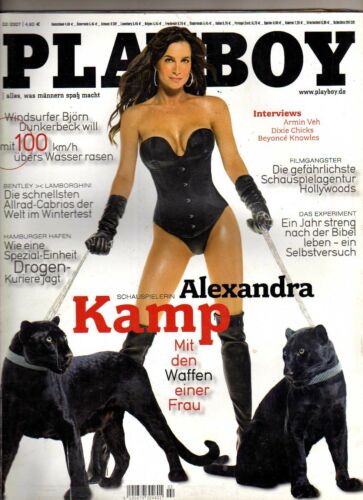Männermagazin PLAYBOY / Deutsche Ausgabe Nr.2/2007/ ALEXANDRA KAMP, BEYONCE - Bild 1 von 3