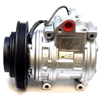 交流电压缩机适用于丰田卡罗拉 1989 - 1997 L4 1.6L 1.8L Geo Prizm 10PA15C 67318 — 第 3/4 张图片