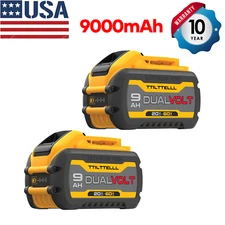 2PACK For DeWalt 20V/60V Max 9.0AH Lithium-Ion Battery DCB609 Battery