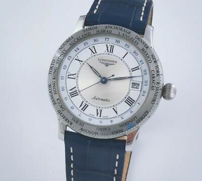 Longines Lindbergh GMT Automatik Herrenuhr L635.3