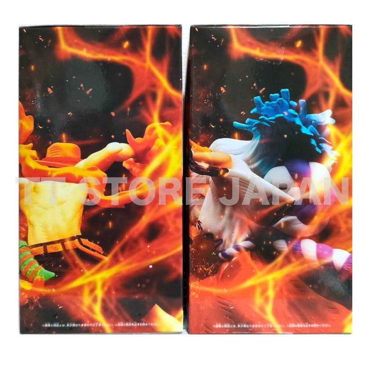 ONE PIECE Figure YAMATO PORTGAS.D.ACE Set SENKOUZEKKEI BANPRESTO