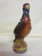 AUSTIN NICHOLS WILD TURKEY EMPTY SERIES 1 #1 MINIATURE DECANTER 1980 EMPTY