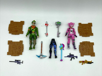 Fortnite Figure Lot Rex Squad Cuddle Team Leader 4  Llama Loot Accessory 1:18